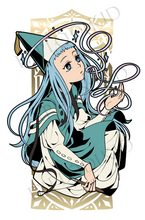Load image into Gallery viewer, Witch Hat Small Foil Prints
