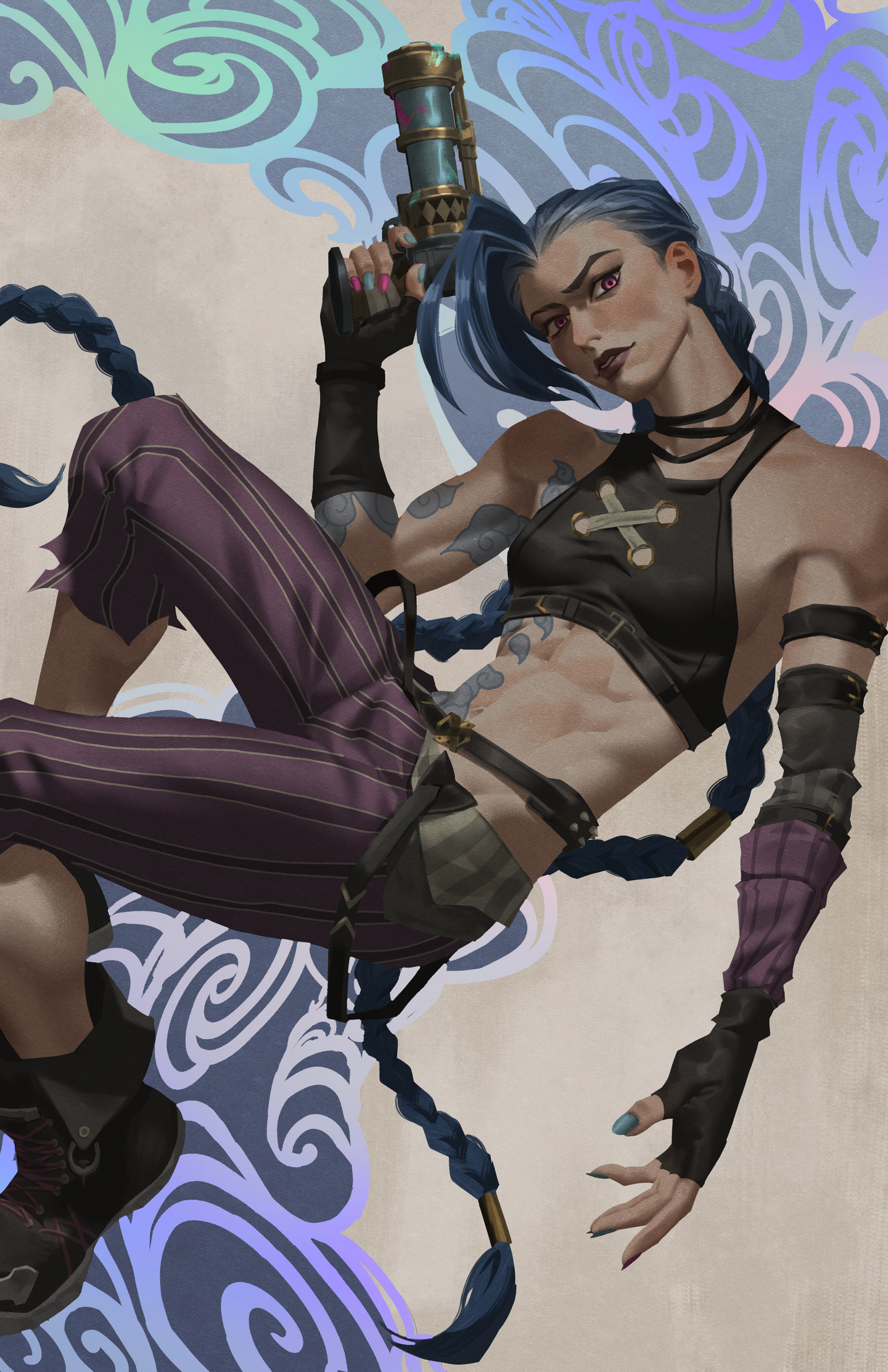 Jinx Foil Print