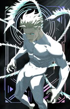 Load image into Gallery viewer, Trigun Iridescent Foil Prints
