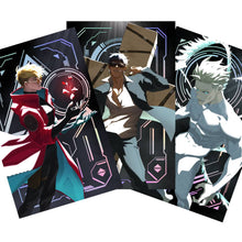 Load image into Gallery viewer, Trigun Iridescent Foil Prints
